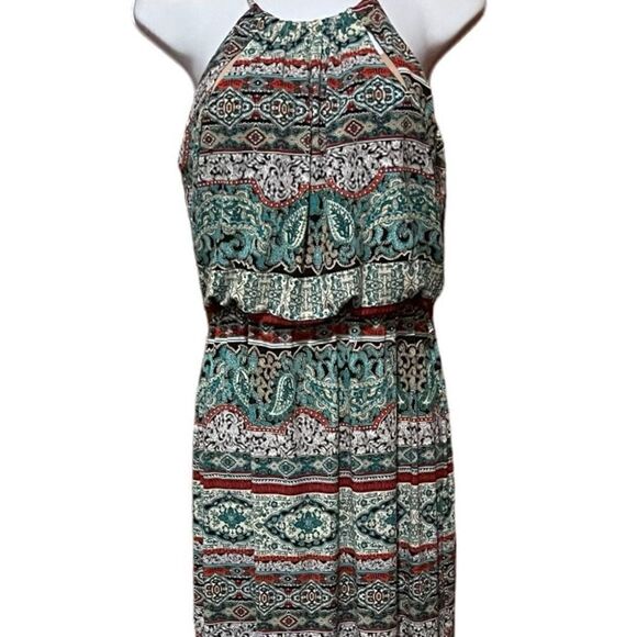 Sweet Storm Multi-Pattern Maxi Dress - Picture 3 of 6